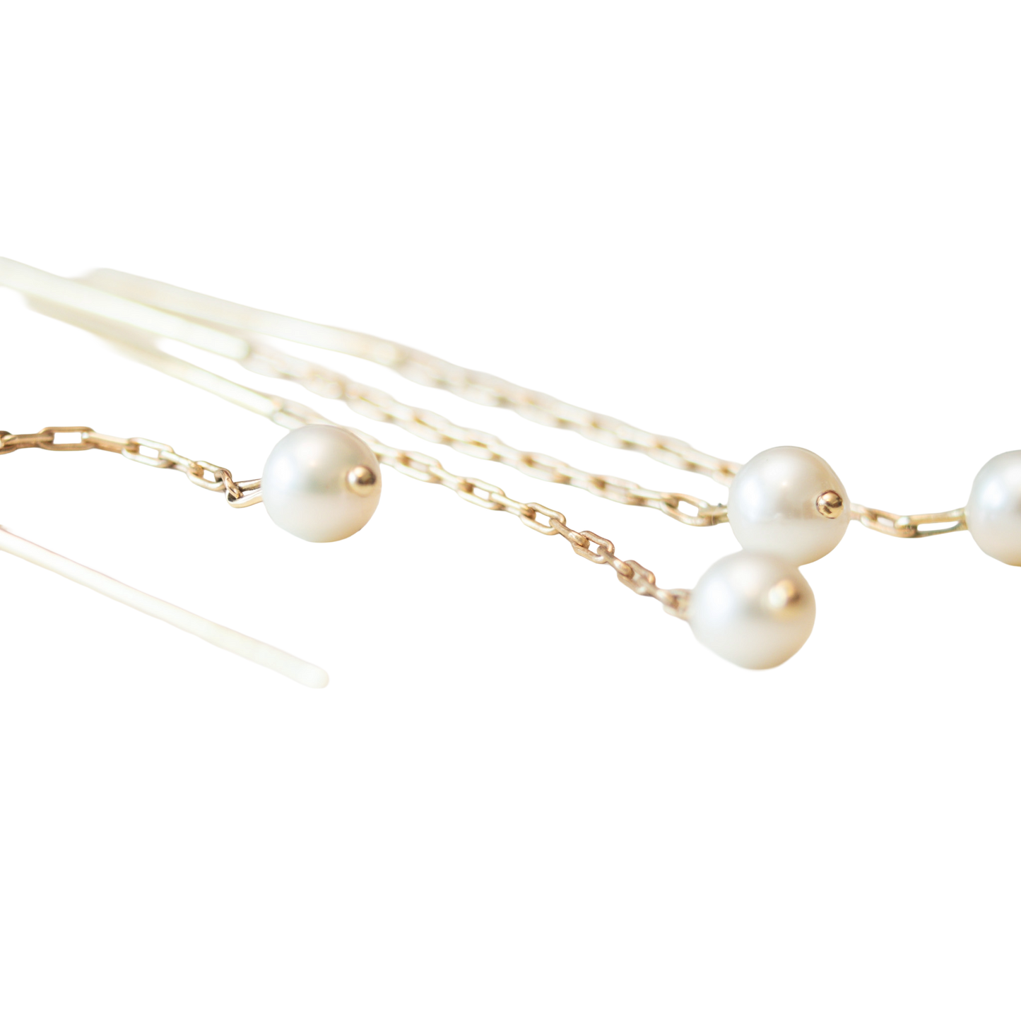 Perlita - pull through earring