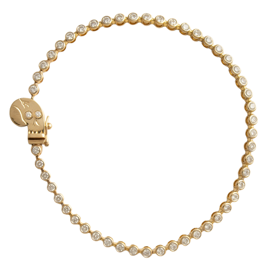 Calaverita Tennis Bracelet